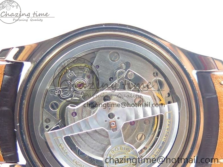 MIROTIME 0417 Portugieser Chrono  42 IW390406 RG ZF 1:1 Best Edition Blue Dial on Brown Leather Strap A Durable 7129